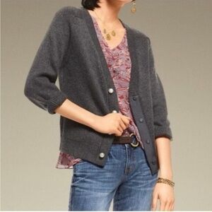 3/$40 Cabi Good Luck Shirt Womens Multicolor Bird Pattern Sleeveless Bow